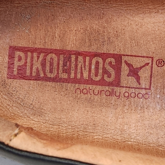 LEATHER PIKOLINOS Jerze Black Slip-on Loafers, Men's EU42 US 9 - Picture 9 of 11